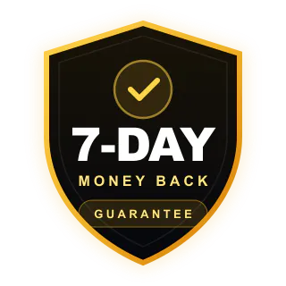 7-day money-back guarantee