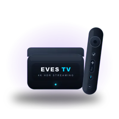Apple TV 4K streaming box with Siri remote