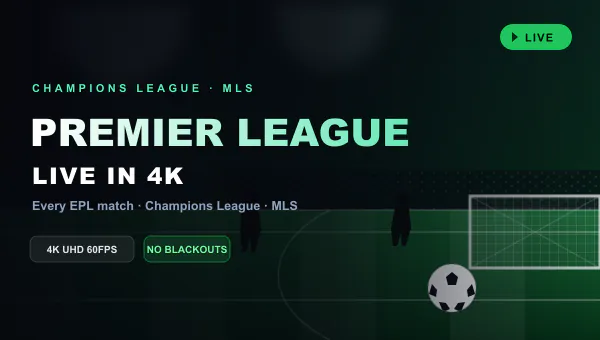 Premier League football live under stadium lights